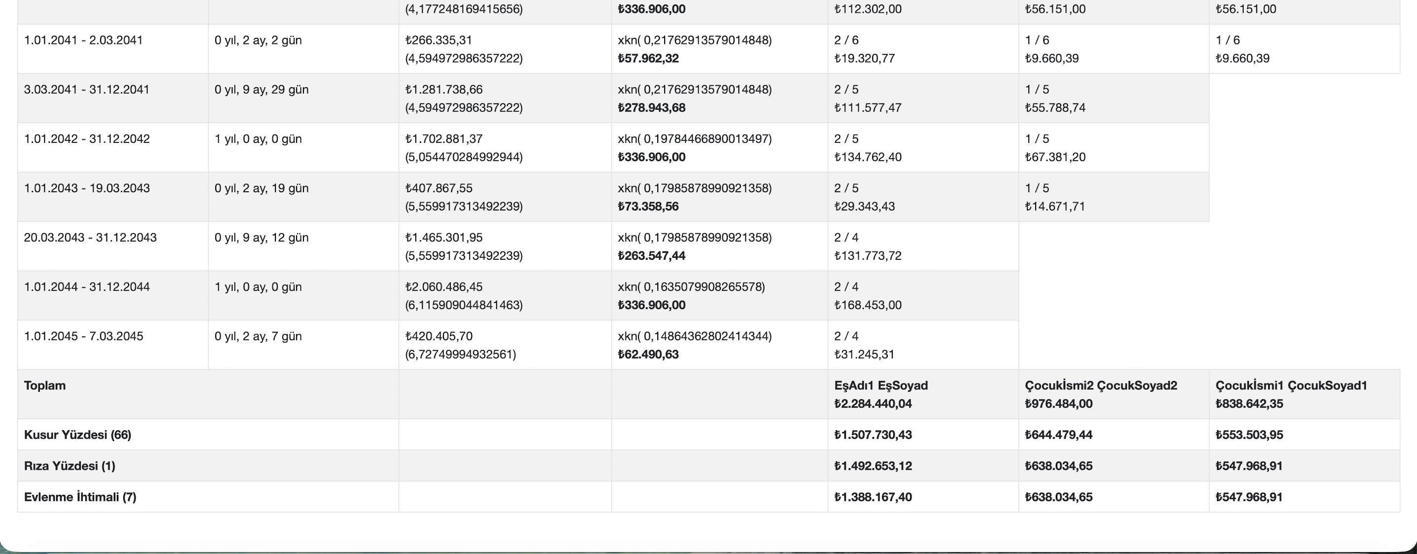 Word rapor düzenleme ekranı